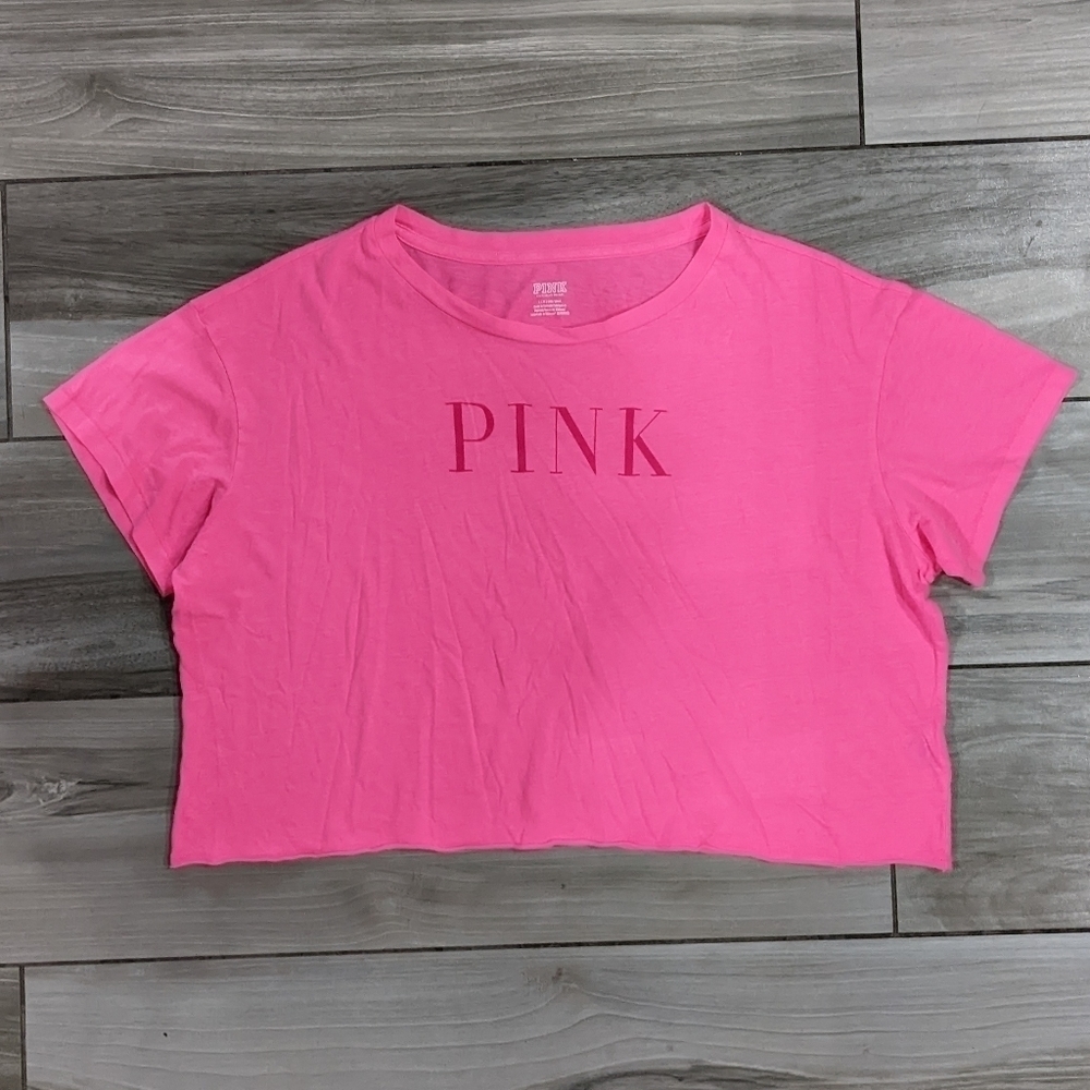 🧡 PINK Victoria's Secret Crop Top